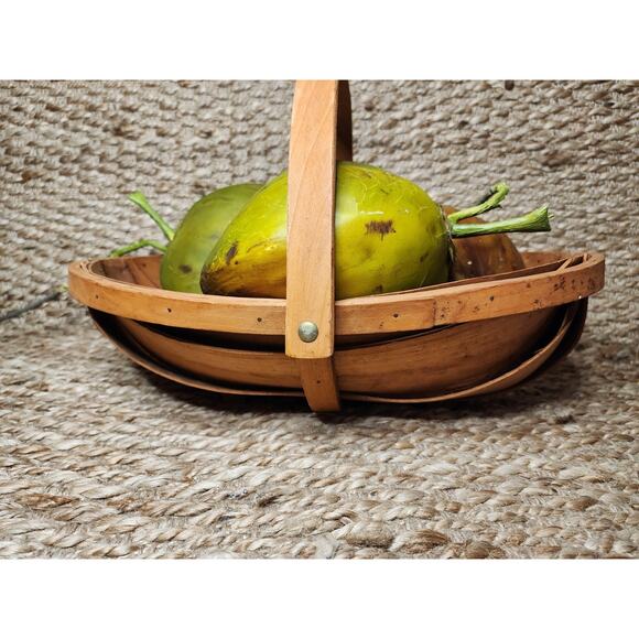 Large Coconut Artificial Fruit Basket, Home Tabletop Kitchen Decor - Picture 6 of 12
